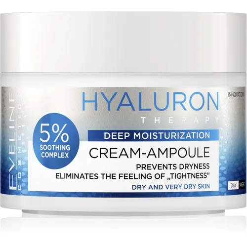 Eveline Cosmetics Cream-Ampoule Hyaluron Intensive Feuchtigkeitscreme 50 ml