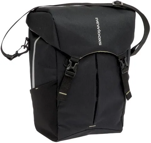 New Looxs Radtasche Sports 32x18x40cm schwarz - Fahrradtasche mit praktischem Umhänge-Design, ideal für sportliche Ausflüge und vielseitige Nutzung beim Radfahren.