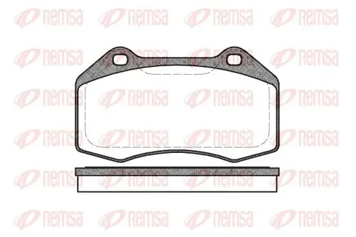 Remsa Bremsbelagsatz 1113.00