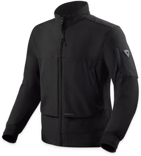Revit Atwater WB Jacket Schwarz Gr. XXL - windfeste Motorradjacke - Hochwertige Motorradjacke in Schwarz, Größe XXL, mit herausnehmbaren Protektoren und winddichtem Material. Ideal für den Sommer und für Touren, bietet sie optimalen Komfort und Sicherheit.