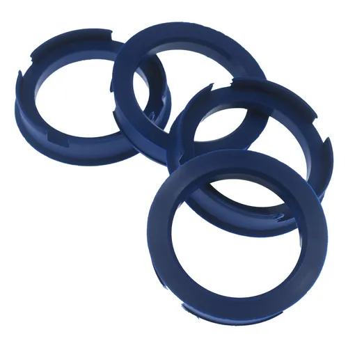 4x Zentrierringe 72,6 mm x 56,1 mm Blau Felgen Ringe Made in Germany