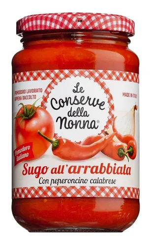 Le Conserve della Nonna Sugo all’arrabbiata Scharfe Tomatensauce mit Chili 350g
