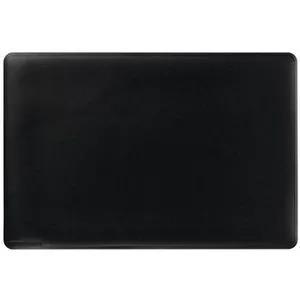 Durable Schreibunterlage 710301, schwarz, Kunststoff, blanko, mit Dekorille, 65 x 52cm