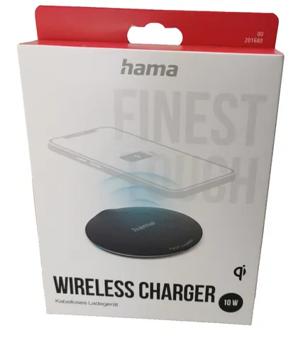 Hama Qi Kabelloses Ladegerät FC15 Metal Induktive Ladestation #16.2 814 J5