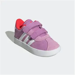 adidas VL COURT 3.0 CF I Sneaker - Damen - lila - Größe 26 - Stylische Damen Sneaker in Lila, Größe 26, mit praktischem Klettverschluss für einfaches An- und Ausziehen, ideal für aktive Kinder.