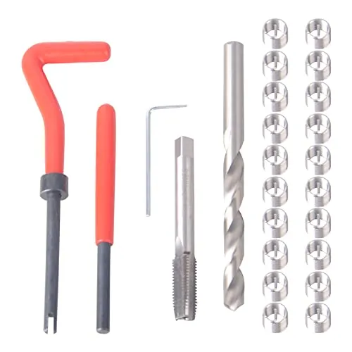 DAYUAN Gewinde Reparatur Satz M8x1.25 Gewindereparaturwerkzeuge Einsätze Hülsen