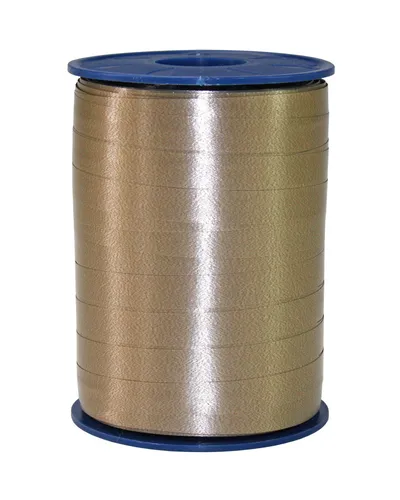 Polyband/Ringelband/Kräuselband 10mm/250m Taupe 10-105 von Präsent