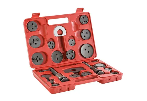 Arebos Bremsscheibe 22 TLG. Bremskolbenrücksteller, Universal, KFZ Werkzeug Satz (Set), 22 TLG. Bremskolbenrücksteller