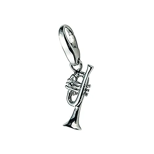Giorgio Martello Milano Charm Trompete, Silber 925 Silber, Onesize 925 Sterling Silber