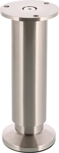 WAGNER Möbelfuß / Verstellfuß DESIGN in silber von WAGNER System GmbH