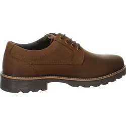 camel active Herren Halbschuhe Braun Tumbled Nubuk - Damenmode, stilvolle Halbschuhe aus hochwertigem Tumbled Nubukleder für optimalen Tragekomfort und einen modernen Look.