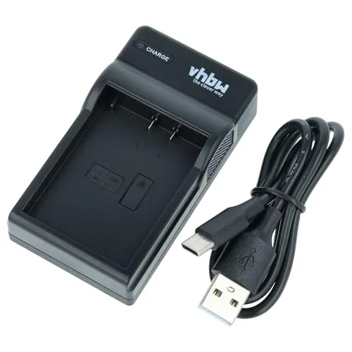 vhbw USB-C Ladegerät kompatibel mit Nikon EN-EL21 für Kamera Camcorder