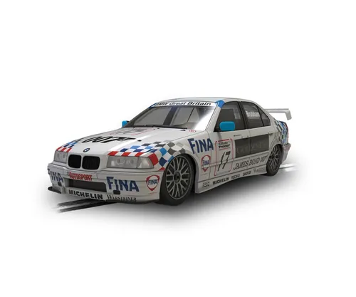 Scalextric 560004574 1:32 BMW E36 320i BTCC 1995 D. Brabham