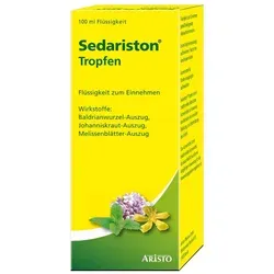 Sedariston Tropfen 100 ML - Traditionelles pflanzliches Arzneimittel zur Unterstützung des Schlafs und zur Linderung nervlicher Belastung. Ideal für stressige Zeiten und zur Förderung des Wohlbefindens.