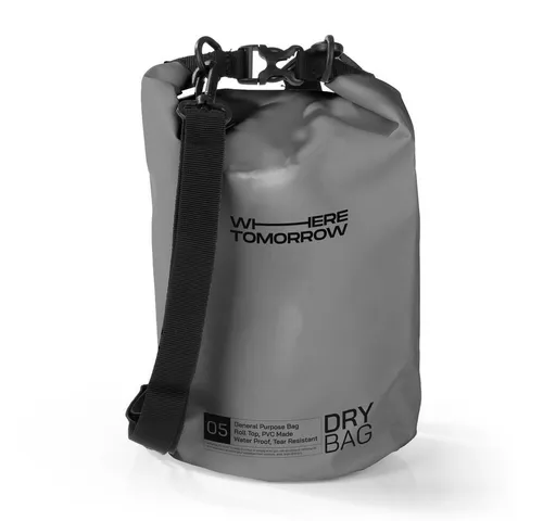 DoYourSports Aufbewahrungstasche Aufbewahrungstasche PVC dry bag 5L inkl. Nylongurt, Outdoor Tasche Camping Angeln wasserdicht Handy sicher aufbewahren