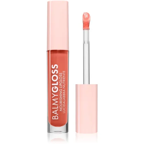 puroBIO Cosmetics BalmyGloss Pflegender Lipgloss Farbton 01 Peach Nude 4.2 g