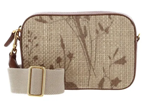 COCCINELLE Mini Umhängetasche beige S | 19.5 cm x 13 cm x 6 cm - Elegante Mini Umhängetasche aus hochwertigem Rindsleder, ideal für den Alltag. Mit stufenlos verstellbarem Schulterriemen und praktischem Zipper-Verschluss.