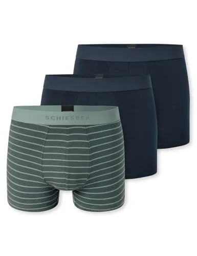 Schiesser Herren 3 Pack Bio Baumwolle Boxershorts von Schiesser