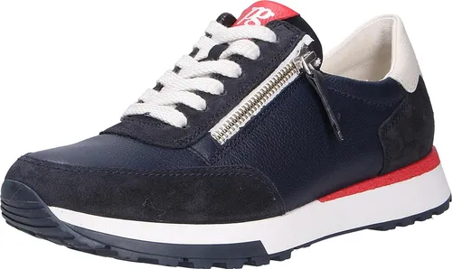 Paul Green 5310-035, Sportliche Damen Sneaker in Blau - Sneaker in Größe 36, aus atmungsaktivem Veloursleder und Glattleder, mit weichem Wechselfußbett für optimalen Komfort.
