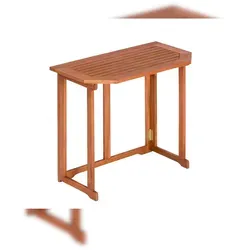 Merxx Klappentisch 90 x 50 cm aus Eukalyptusholz von Merxx