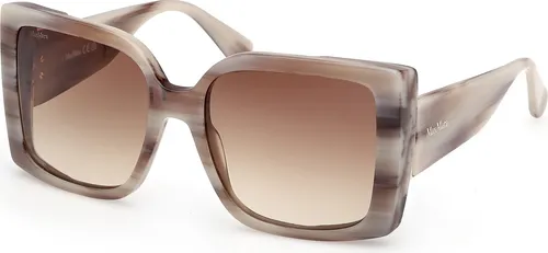 Produktbild MaxMara MM0131 20F grey/striped 56/18/135 Damen Sonnenbrillen