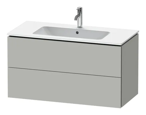 Duravit Waschtischunterschrank wandhängend „L-Cube“ 102 cm von Duravit