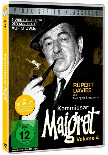 Kommissar Maigret - Vol. 4 - Weitere 9 Folgen DVD Rupert Davies 1962