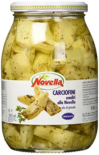 Novella Artischockenstücke in Sonnenblumenöl, 950g