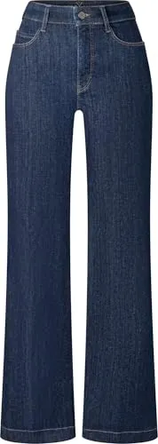 MAC Dream Wide Jeans mit Shaping-Effekt - Blau 36 - Jeans in lässigem Stil mit formendem Shaping-Effekt für eine tolle Silhouette. Ideal für modebewusste Frauen, die Komfort und Style schätzen.