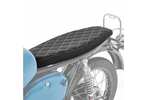 Craftride Sitzbank flach für Simson S50 S51 S70 - Sitzbank für Simson-Modelle, flach und bequem mit einer Länge von 61 cm – ideal für einen stilvollen Look und optimalen Fahrkomfort.
