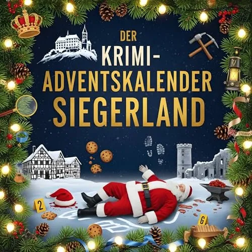 Der Krimi-Adventskalender Siegerland: Mordsverdächtig in 24 Akten. Ein Fall in deiner Nähe