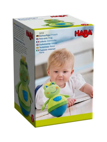 HABA Unisex Stoffpuppe Stehauffigur Kasper