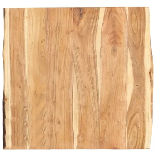 vidaXL Massivholz Tischplatte Baumkante 100x(50-60) cm aus Akazie - Holzplatten aus robustem Akazien-Massivholz mit natürlicher Baumkante, ideal für stilvolle Küchentische, Couchtische oder Schreibtische. Jedes Stück ist ein einzigartiges Unikat.