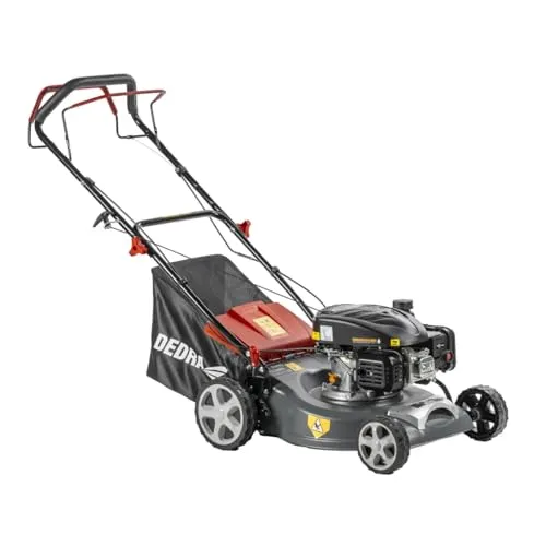 Benzin-Rasenmäher mit Antrieb 2,4 kW Garden DEDRA, LONCIN 139 CCM Motor, 43 cm Schnittbreite, zentrale Schnitthöhenverstellung 25-75 mm (6 Stufen)