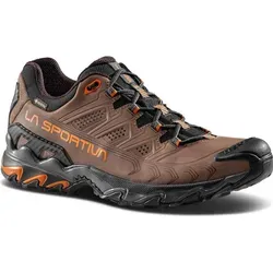 La Sportiva Ultra Raptor II Leather GTX Herren Wanderschuhe - Hochwertige Wanderschuhe aus Nubukleder, wasserdicht und atmungsaktiv dank GORE-TEX, ideal für Offroad-Terrain und lange Wanderungen.