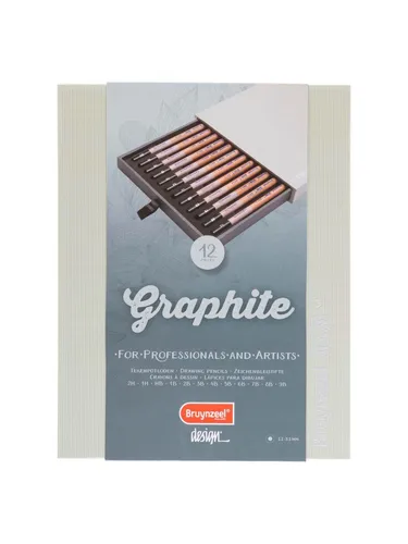 Bruynzeel Design Graphite Box 12 Pieces