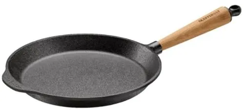 SKEPPSHULT Bratpfanne mit Eichenholzgriff, 26 cm