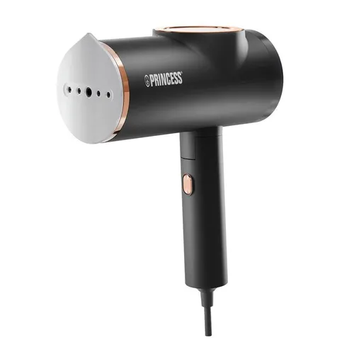 Princess 01.332890.01.001 Dampfglätter Schwarz, Silber 1300W