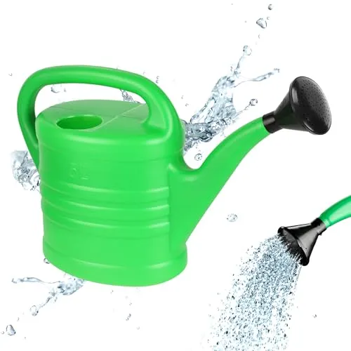 Garronda Gießkanne 5l aus Kunststoff für Innen- und Außenbereich, Garten Wohnung Haus Blumen und Zimmerpflanzen Bewässerung, Giesskanne Garten Wohnung Haus Wasserspender GD-0044