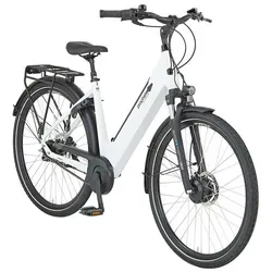 Prophete E-Bike Cityrad Geniesser 2.0 mit 7 Gang Shimano Nexus - Stilvolles Cityrad für Alltag und Ausflüge, ausgestattet mit einem leistungsstarken Frontmotor und einer Reichweite von bis zu 110 km. Ideal für entspannte Fahrten!