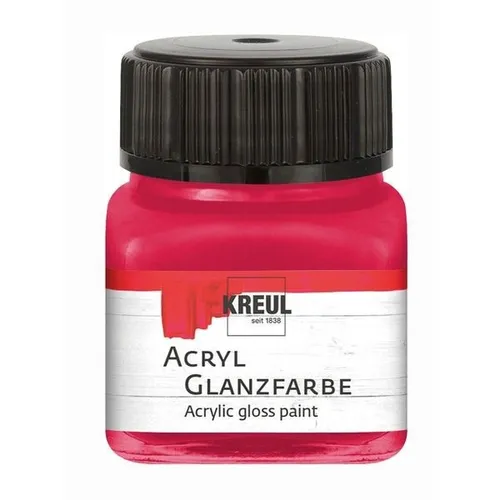 Kreul Acryl Glanzfarbe magenta 20ml Glas 100ml/12,45 Euro