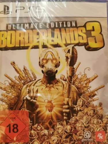 Borderlands 3 Ultimate Edition für Playstation 5 - Spiele für PlayStation 5, inklusive aller DLCs und Zusatzinhalte für ein unvergleichliches Loot-Shooter-Erlebnis.