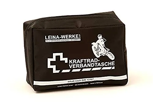 Leina-Werke 17009 Kraftrad-Verbandtasche Typ II ohne Klett, Blau/Weiß