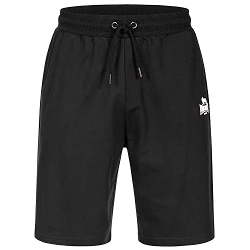 Lonsdale Sweatshorts DALLOW – Sportliche Freizeitshorts - Shorts für Sport und Freizeit mit elastischem Bund und praktischen Eingriffstaschen. Cooles 3D-Gummi-Logo für den perfekten Look.