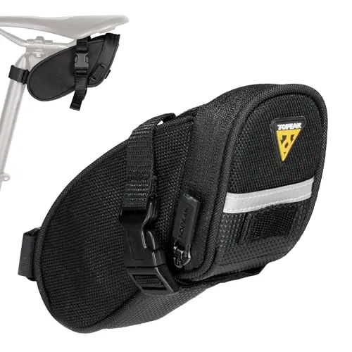 Topeak Satteltasche Strap Strap Aero Wedge Pack Micro, Schwarz