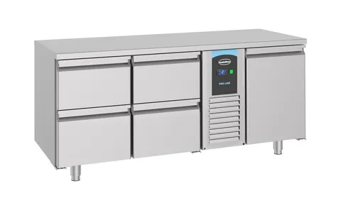 Kühltisch 1 Tür und 4 Schubladen Monoblock 700