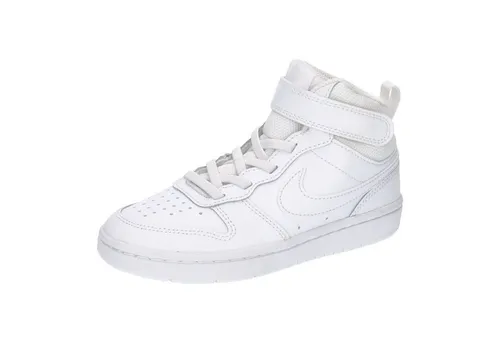 NIKE Unisex Kinder Cd7783 Sneaker, Weiß, 34 EU - Stylische Tennisschuhe aus hochwertigem Leder für optimalen Tragekomfort und ein modernes Design, ideal für aktive Kinder.