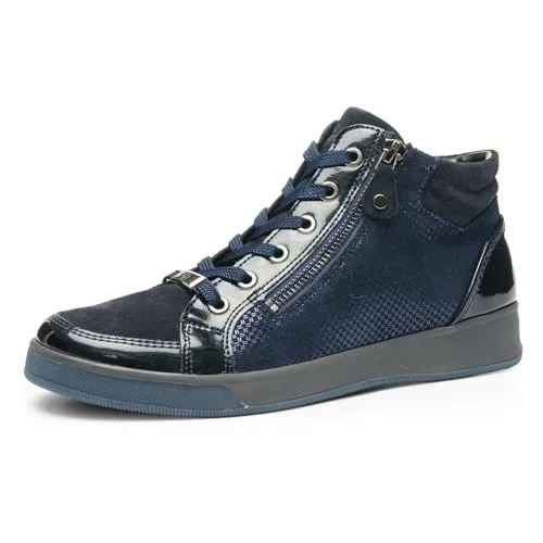 ara Damen ROM Sneaker Amarone 43 EU - Damen-Sneaker mit Wechselfussbett und High Soft Bamboo für optimalen Tragekomfort und individuelle Anpassung.