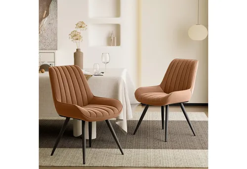 HawthyHome Esszimmerstuhl Set – Moderner Polsterstuhl mit Ergonomischer Rückenlehne