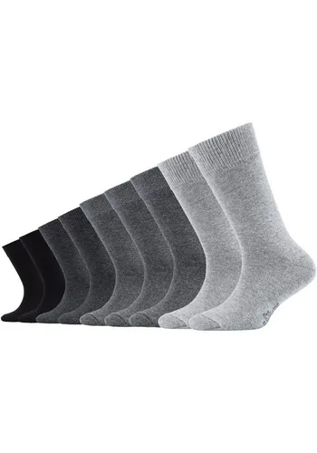 s.Oliver Jungen Socken S20031 - 9er Pack, Mehrfarbig (Grey 49) - Socken für Jungen, bequem und langlebig mit weichem Bund für optimalen Halt. Pflegeleichter Materialmix aus Baumwolle, ideal für den täglichen Gebrauch.